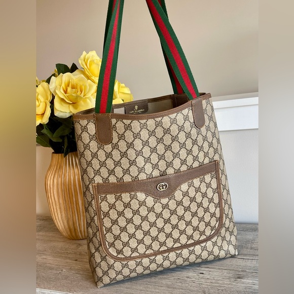 SOLD❌Authentic GUCCI Monogram Large tote bag - Picture 3 of 16